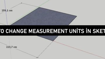 How to change measurement units in SketchUp 2021